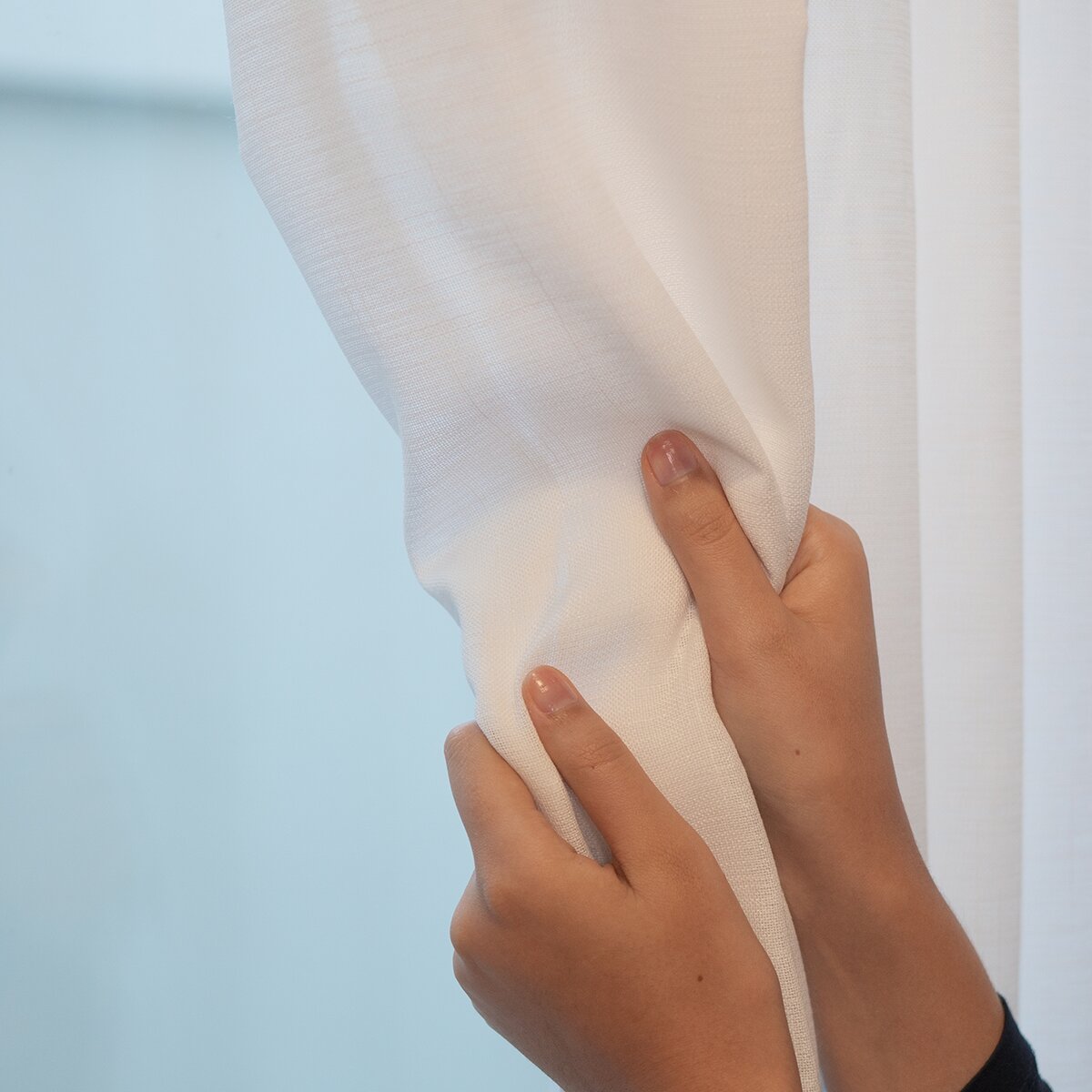 Cortina Gaze Linho - Branca