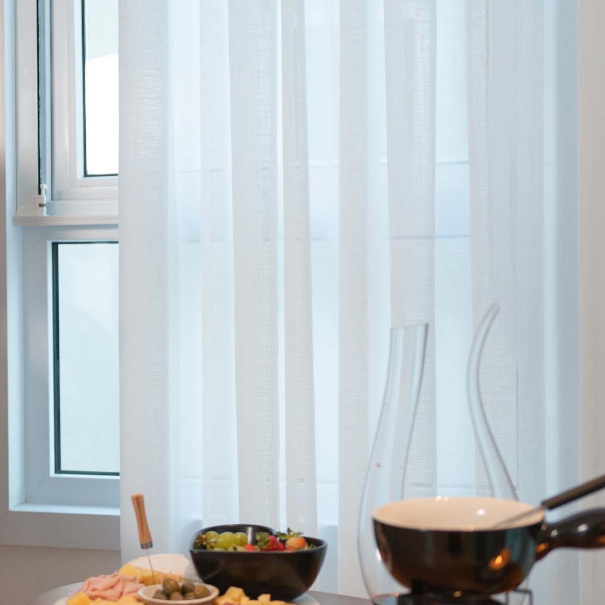 Cortina Gaze Linho - Branca