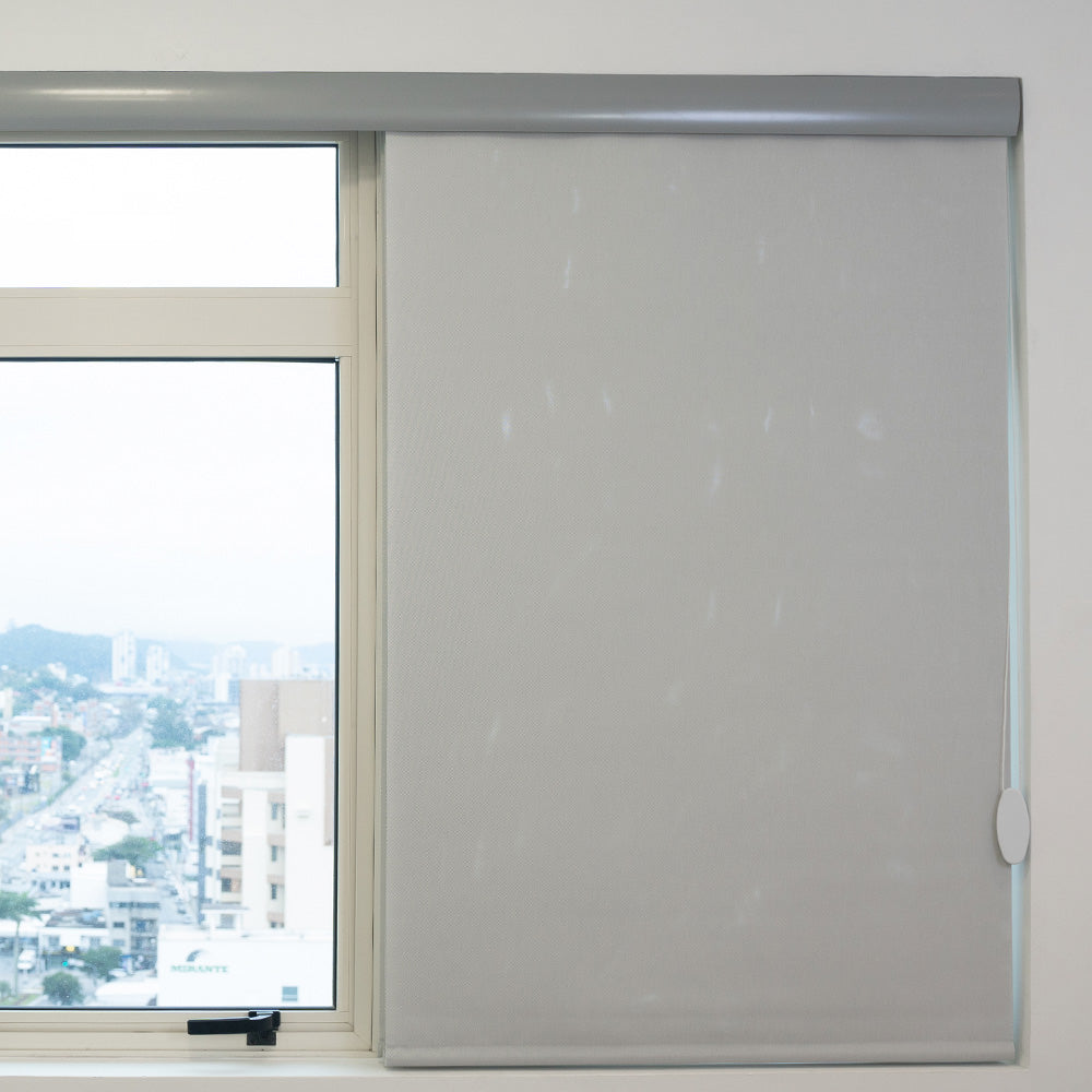 Persiana Painel Tela Solar 5% - Cinza