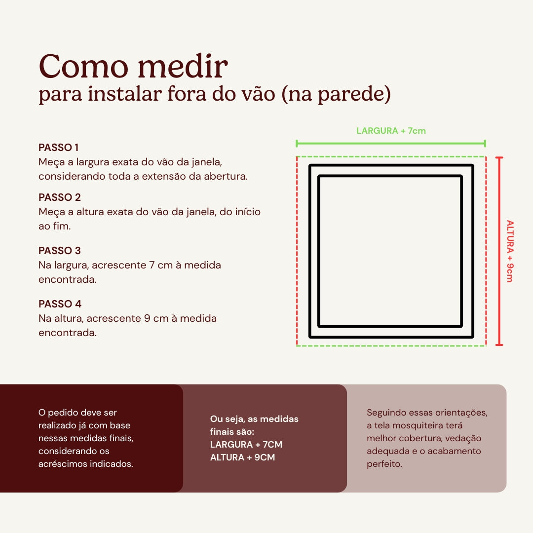 Tela Mosquiteira Recolhível Sob Medida - Cinza