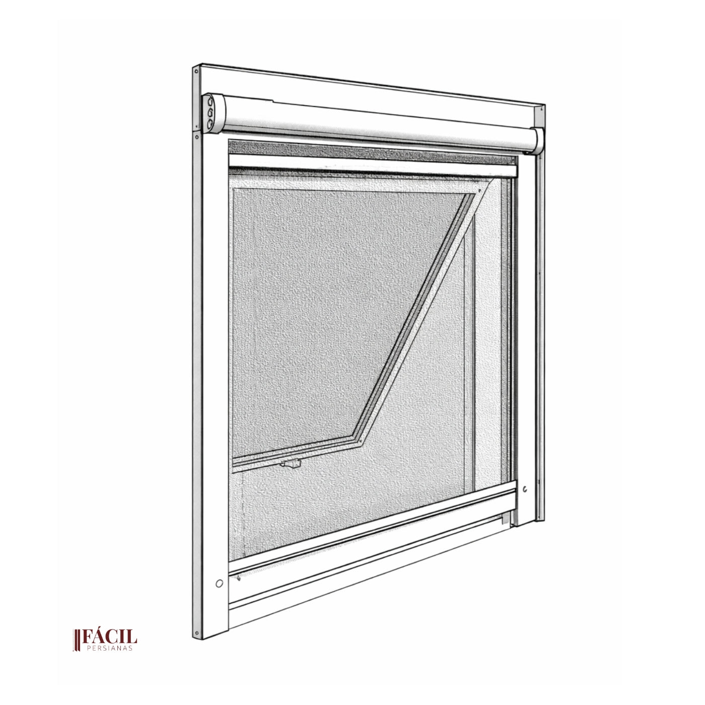 Tela Mosquiteira Sob Medida - Branca