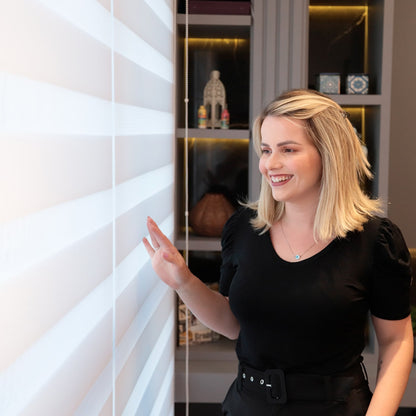 Persiana Double Vision Plus - Branca