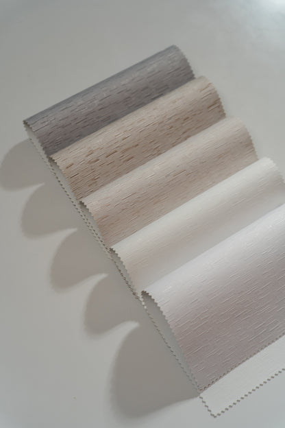Persiana Rolô Blackout - Off White Texturizado