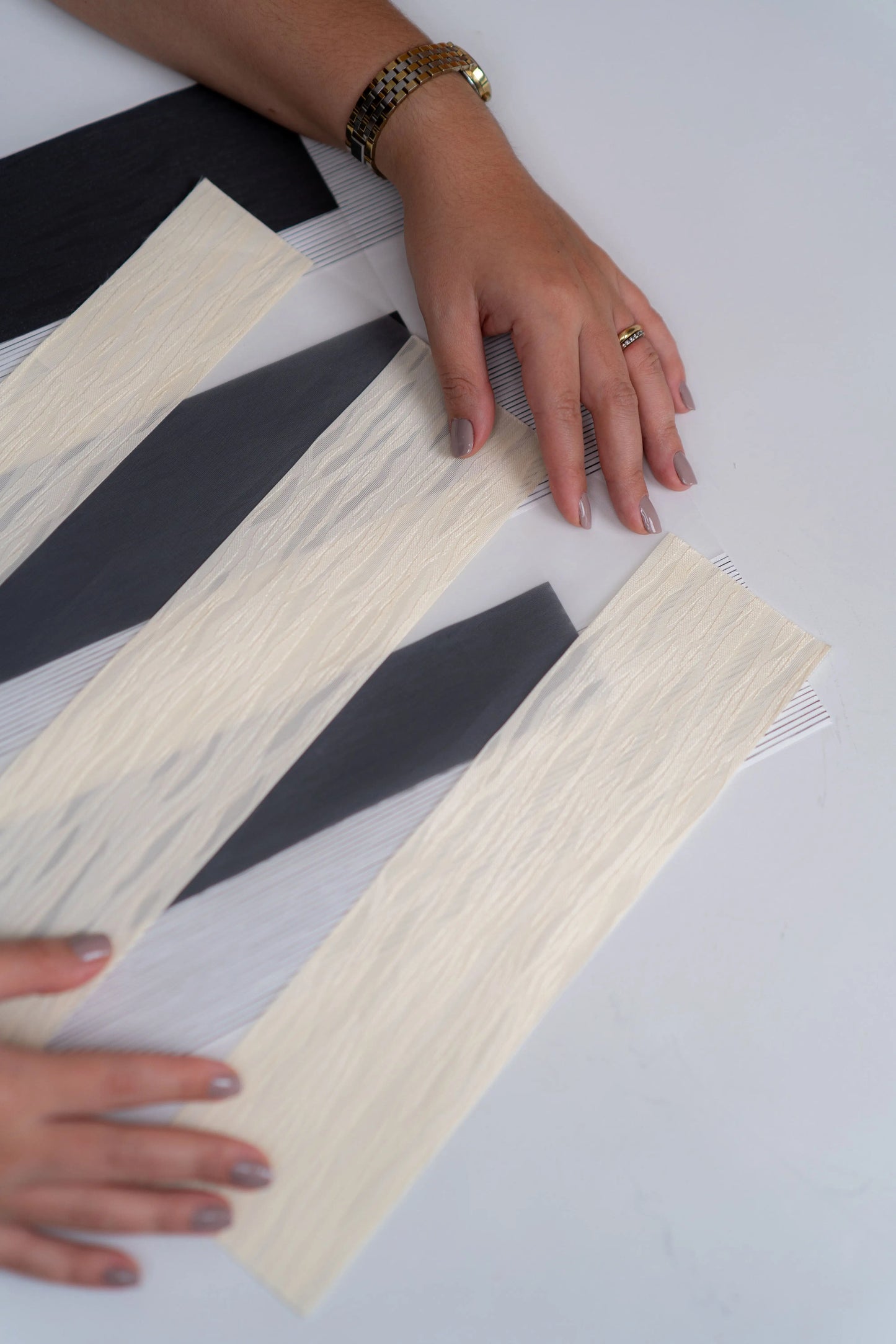 Persiana Double Vision Plus - Bege Texturizado