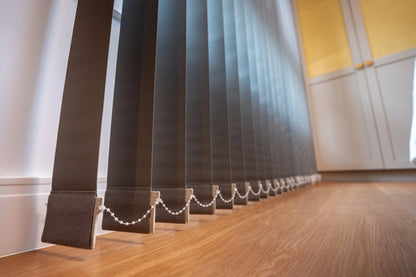 Persiana Vertical Blackout - Cinza