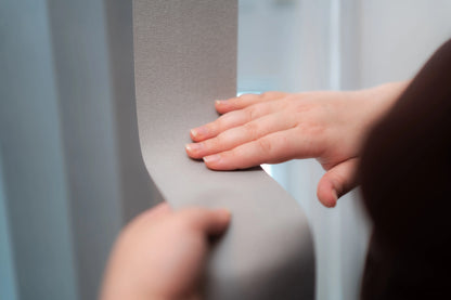 Persiana Vertical Blackout - Cinza