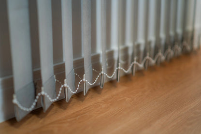 Persiana Vertical Translucida - Cinza