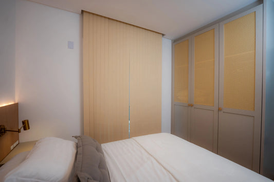 Persiana Vertical Blackout - Bege