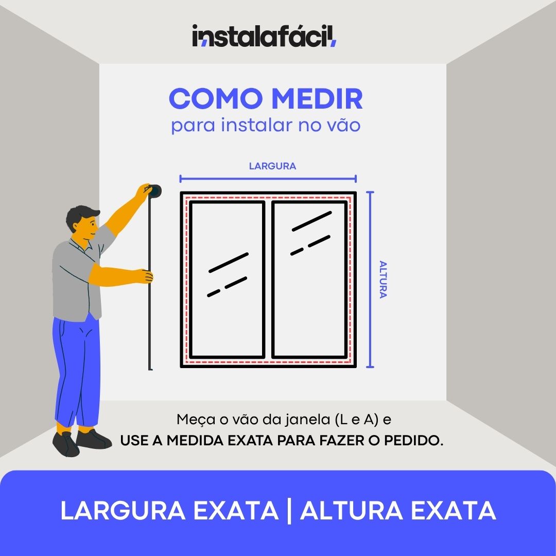 Persiana Rolô Translúcida Estampada InstalaFácil - Cinza Listrado