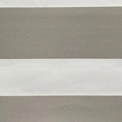 Persiana Double Vision Semi Blackout - Cinza