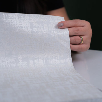 Persiana Rolô Blackout - Prata Texturizada