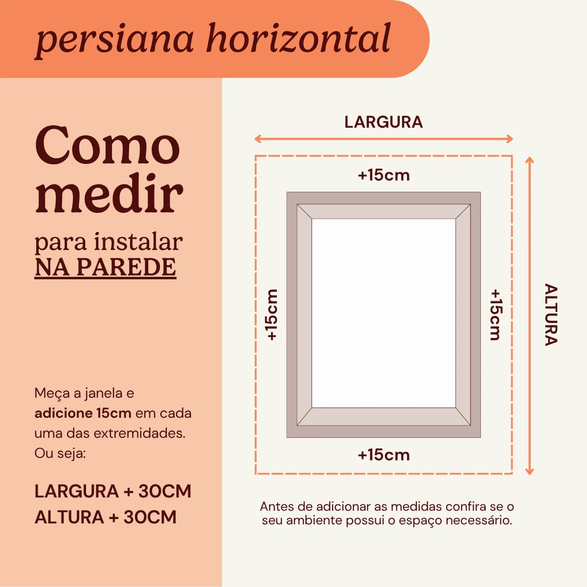 Persiana Horizontal Alumínio 25mm Bege detalhe