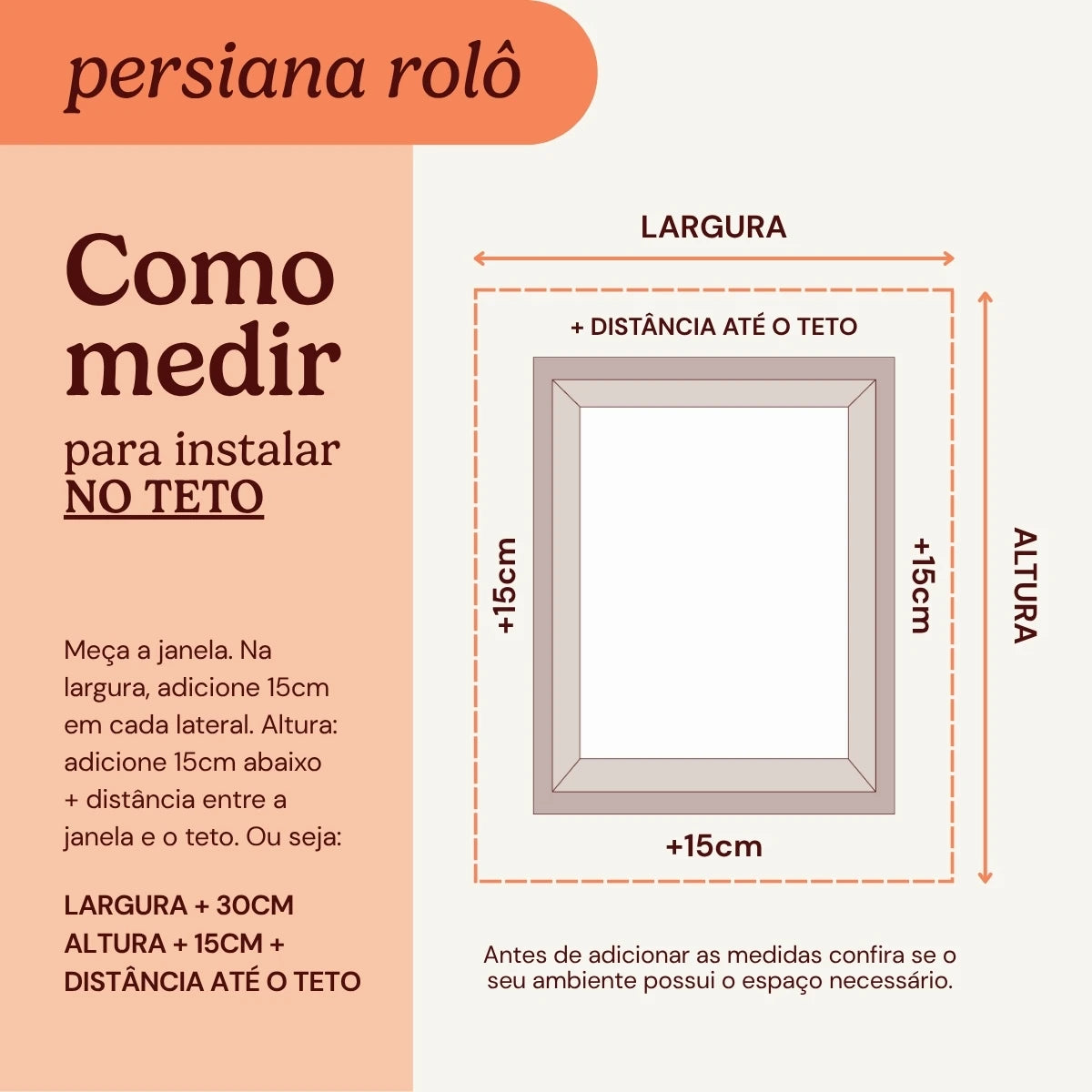Persiana Rolô Tela Solar 1% Preta instalacao