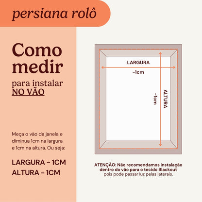 Persiana Rolô Blackout - Bege Rústico Texturizado