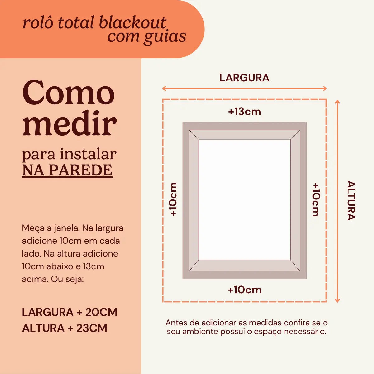 Persiana Total Blackout com Guias Branca detalhe