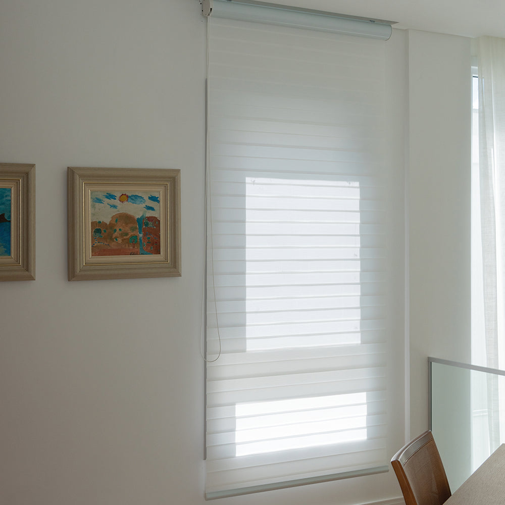 Persiana Double Vision Plus - Branca