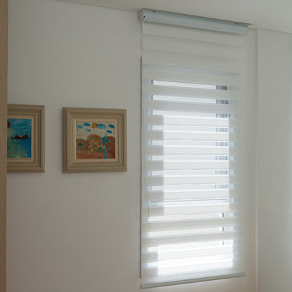 Persiana Double Vision Plus - Branca