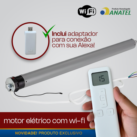 Motor Elétrico com Wi-Fi