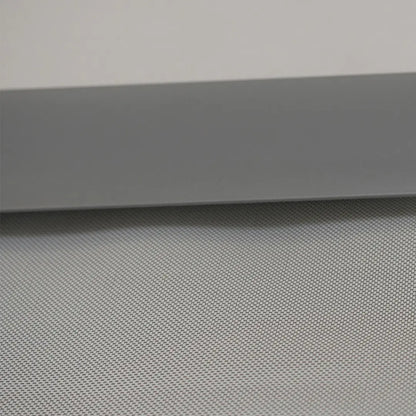 Persiana Painel Tela Solar 5% Cinza detalhe