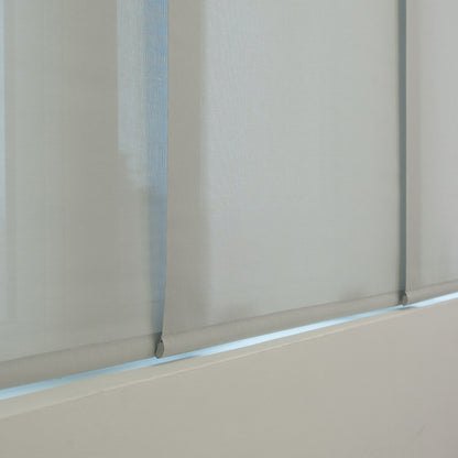 Persiana Painel Tela Solar 5% - Cinza
