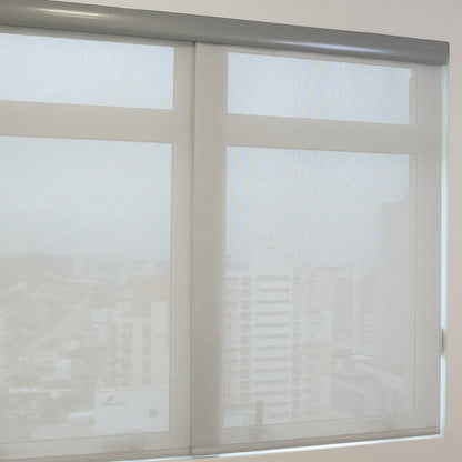 Persiana Painel Tela Solar 5% - Cinza
