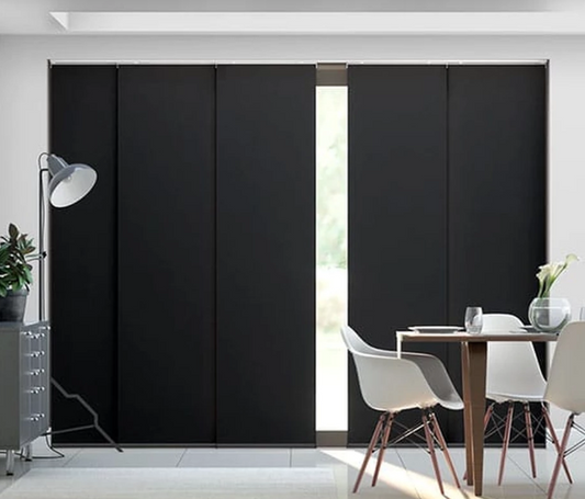 Persiana Vertical Blackout - Preta