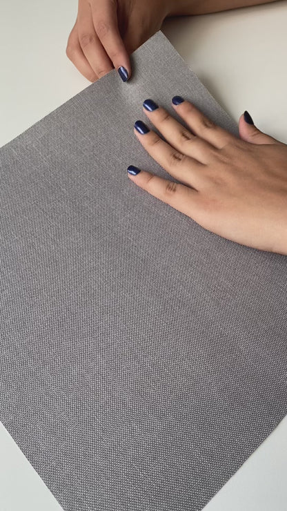 Persiana Rolô Blackout - Cinza Grafite Texturizada