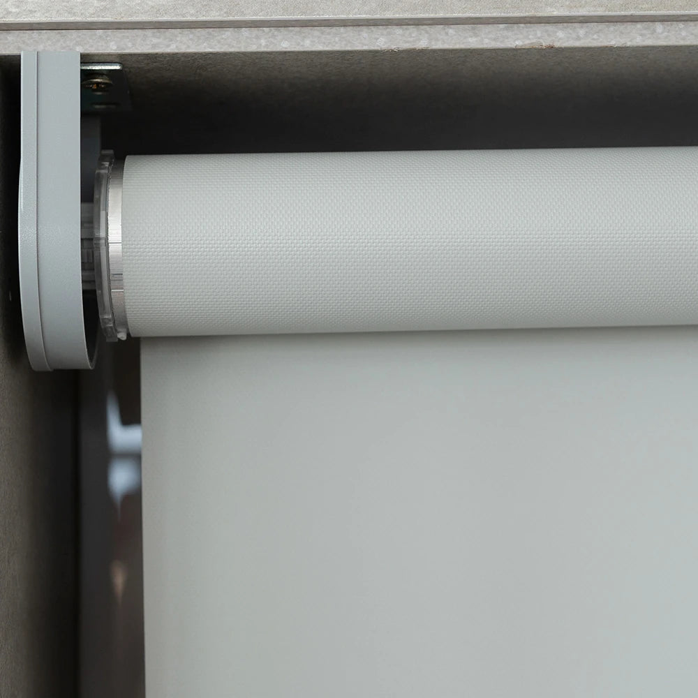 Persiana Rolô Blackout Cinza detalhe