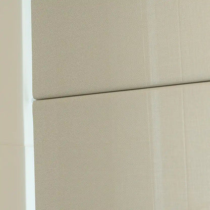 Persiana Romana Tela Solar 5% Cinza detalhe