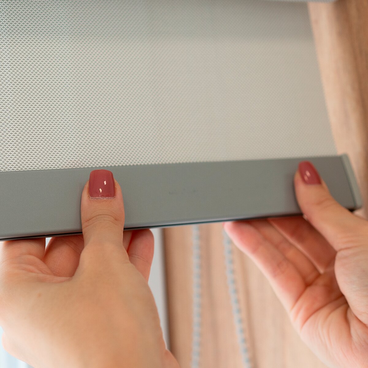 Persiana Rolô Tela Solar 1% - Cinza