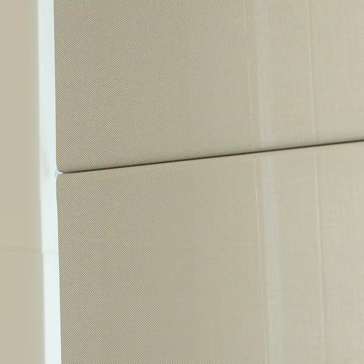 Persiana Romana Tela Solar 3% Cinza detalhe