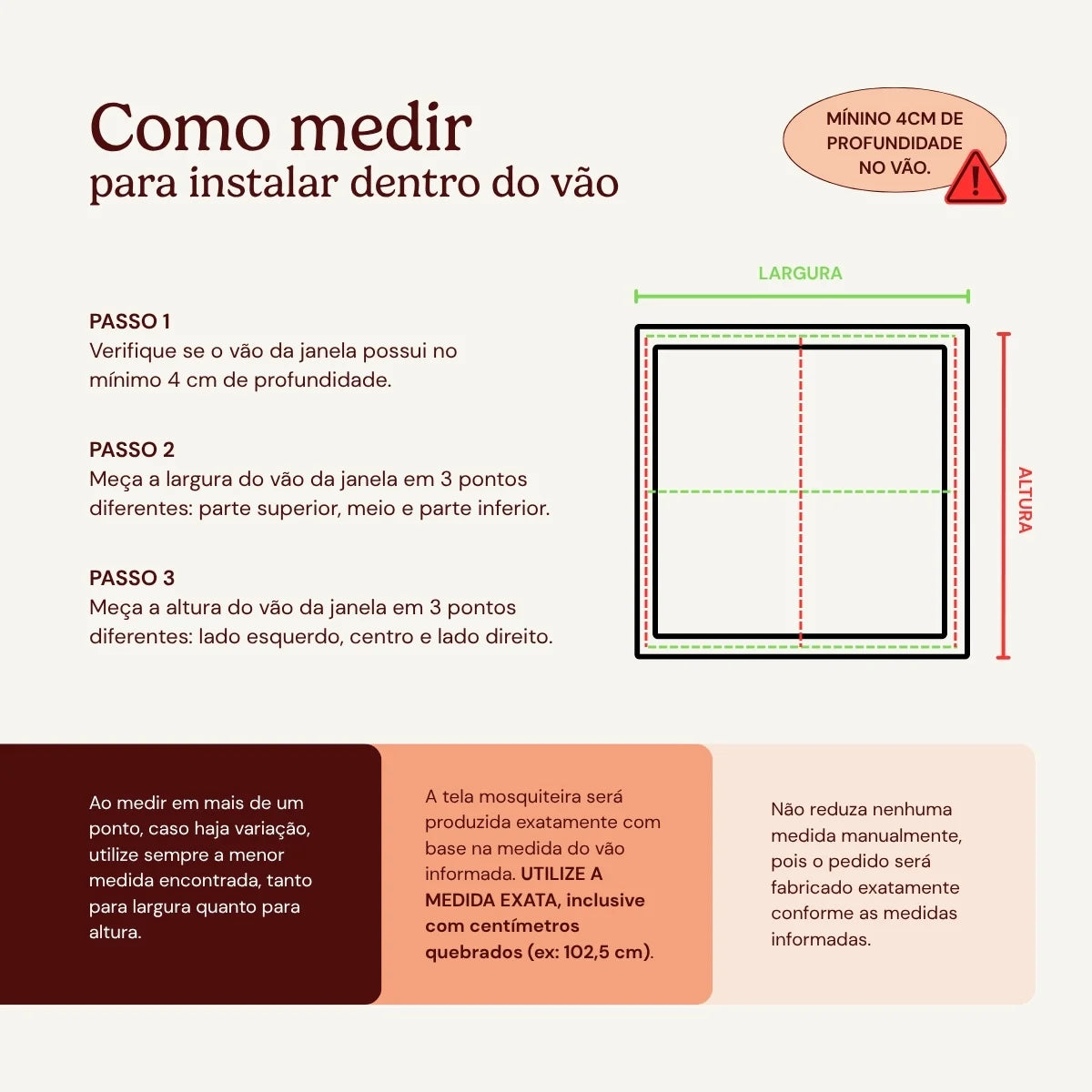 Tela Mosquiteira Recolhível Sob Medida Preta detalhe