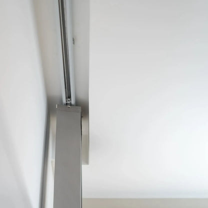 Persiana Vertical Blackout Cinza acabamento
